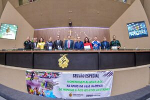 Imagem da notícia - Aleam realiza Sessão Especial em homenagem aos 32 anos da Vila Olímpica de Manaus