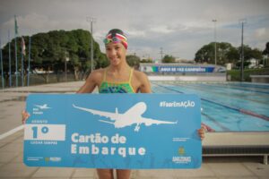 Atleta amazonense participa do Norte/Nordeste de natação no Maranhão, com apoio do Governo do Estado