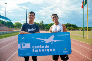 De malas prontas: três atletas amazonenses embarcam para competição Norte/Nordeste de atletismo