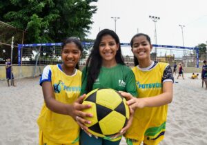 Atletas de base do futevôlei amazonense sonham em se profissionalizar no esporte