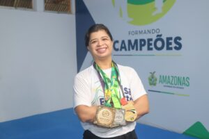 Imagem da notícia - Com apoio do Bolsa Esporte Estadual, atleta amazonense sonha em conquistar o Mundial Master de Jiu-jitsu